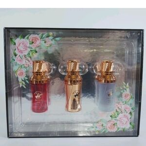 Beverly Hills Polo Club Three-Piece Body Set in Red, Gold, Light Blue